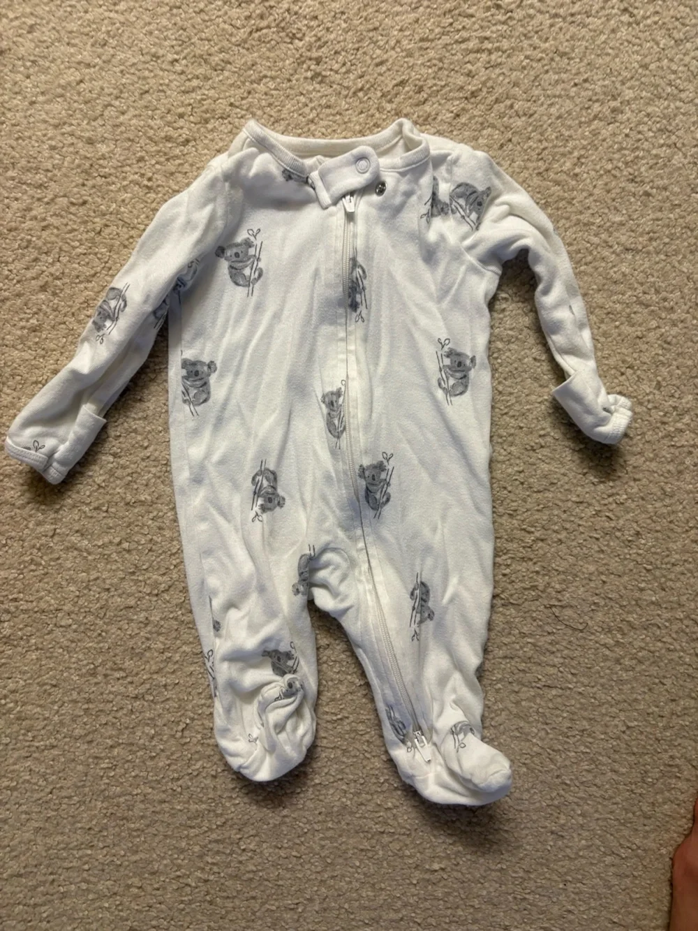 NOW a 5 Pack baby boys bundle one piece sleepers 0-3 months (another added!!)